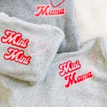 How to make custom mama and me hoodies with your Cricut Explore 3