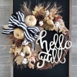 30+ Beautiful DIY Thanksgiving Wreath Ideas for your front door