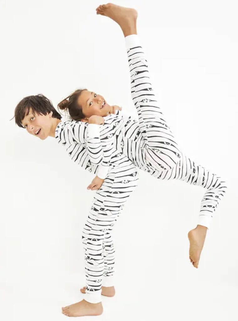 Glow-in-the-Dark Mummy One-Piece Pajamas for Kids