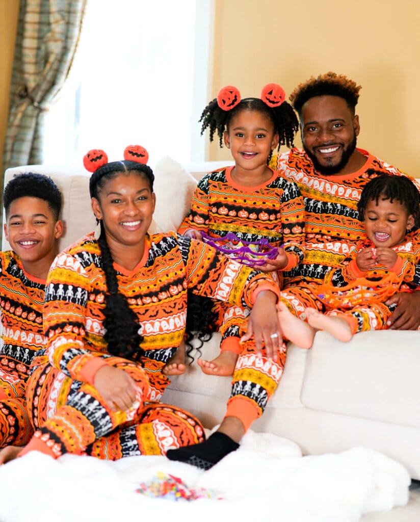 Matching Family Pajamas - Halloween Fairisle Collection