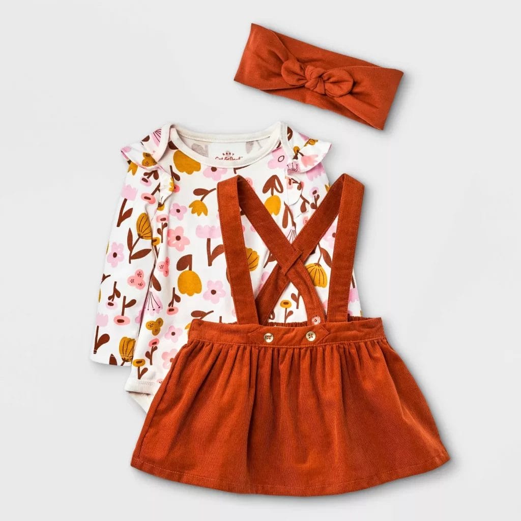 Baby girls outfit for fall