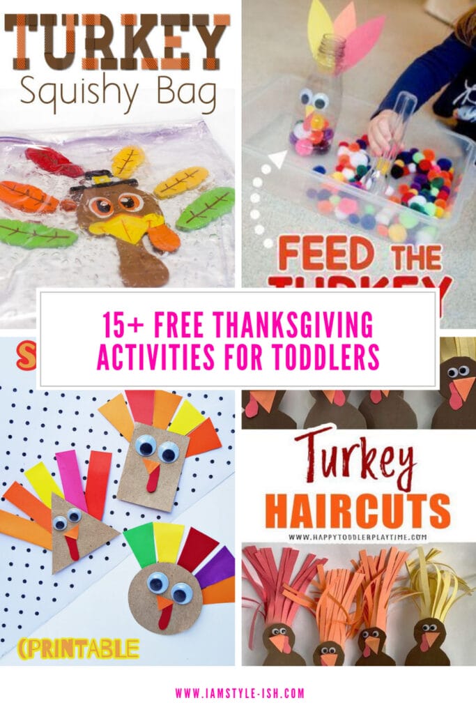 FUN AND EASY THANKSGIVING ACTIVITIES & CRAFTS FOR TODDLERS
