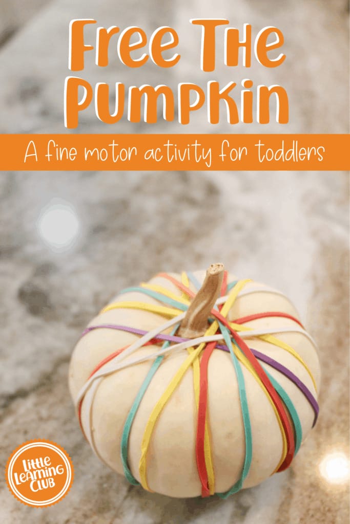 Free The Pumpkin Fine Motor Activity for Toddlers