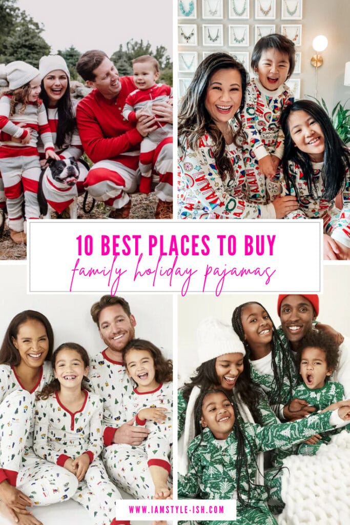 Best Places to Buy Family Holiday Pajamas, matching holiday pajamas, matching pjs for families, where to buy matching pajamas, christmas pajamas, christmas traditions, christmas gift ideas, holiday traditions, holiday gift ideas, mom blog