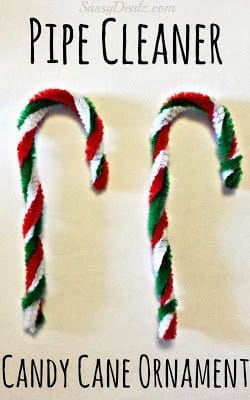 Candy Cane Pine Cleaner Ornament