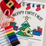 Free Christmas Color by Number Coloring Pages Your Kids Will Love