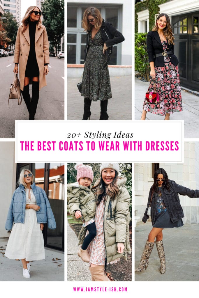 different coats to wear with dresses