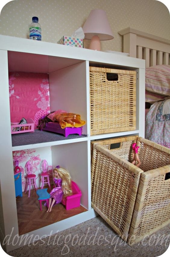 Clever Barbie Storage cubes