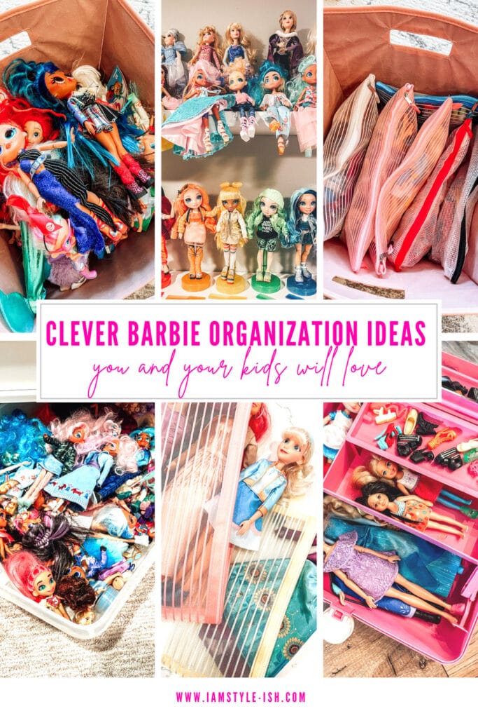 Clever Barbie Organization Ideas