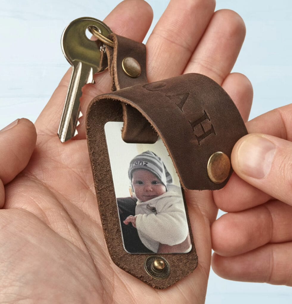 Personalized Key Chain Valentine's Gifts for Dads