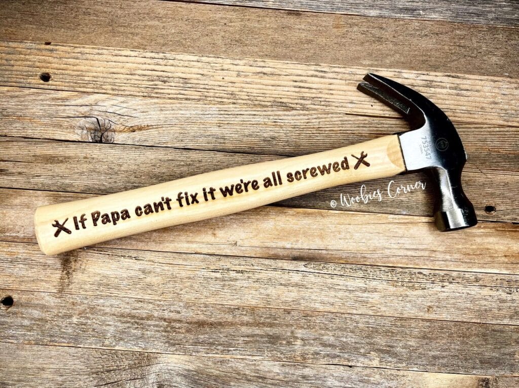 Personalized Hammer Valentine's Gifts for Dads