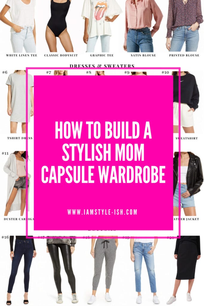 how to build a stylish mom capsule wardrobe - 2022
