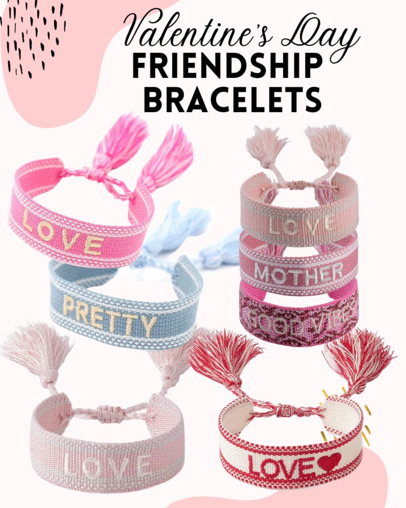 love woven friendship bracelets