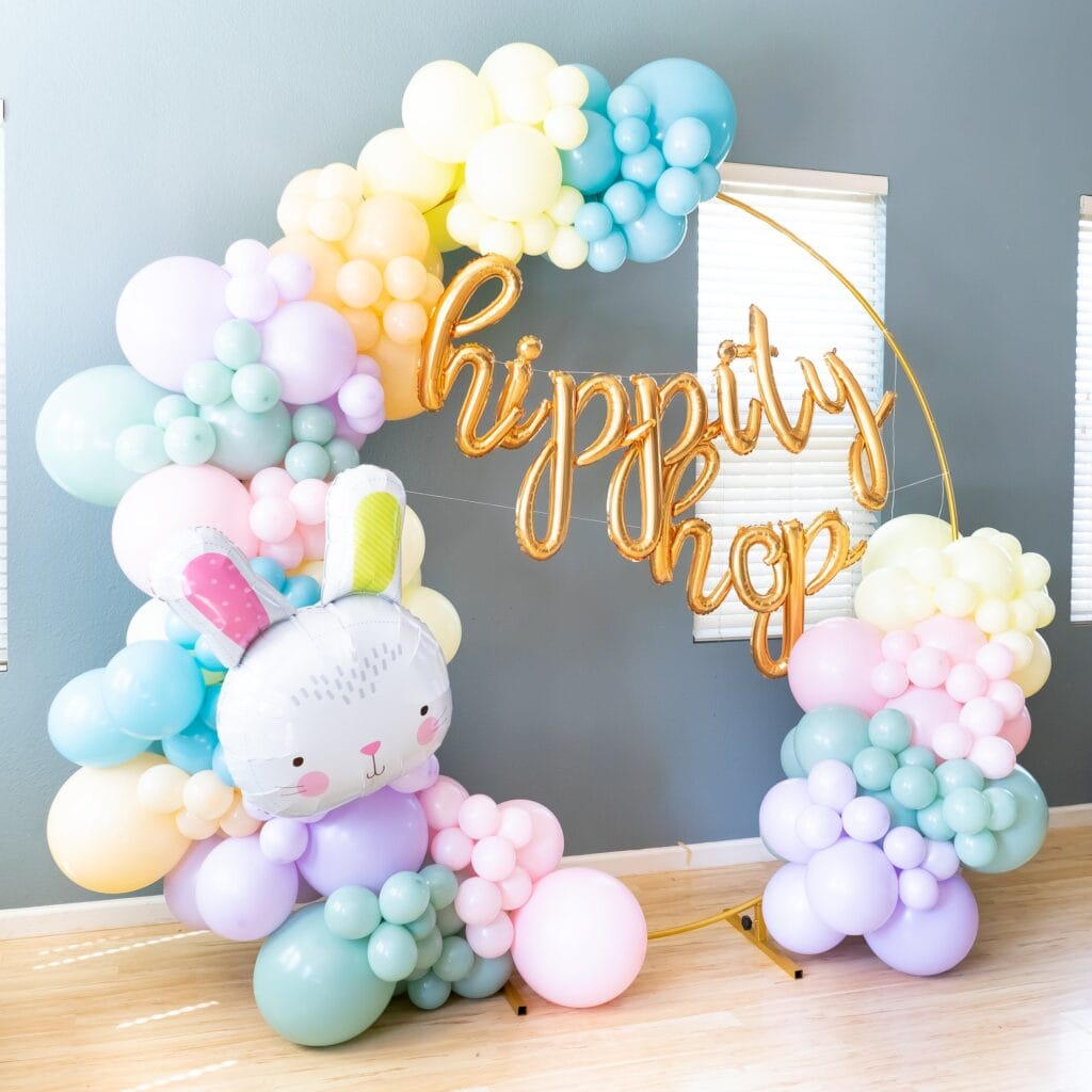 Spring Pastels Balloon Arch