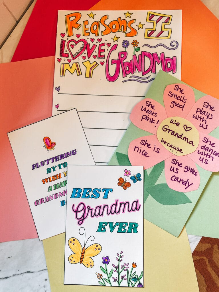 free printable mothers day cards for grandma