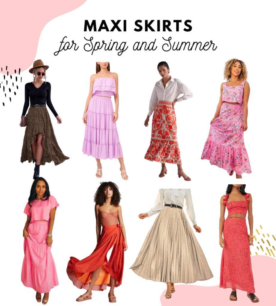 Maxi skirts