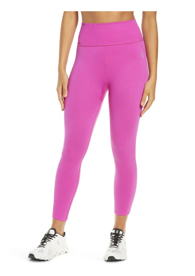 neon pink leggings