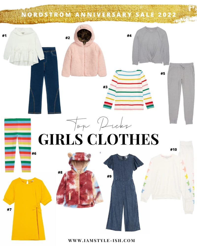 Nordstrom Anniversary Sale 2022 girls clothes