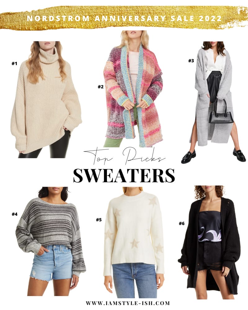 Nordstrom Anniversary Sale 2022 sweaters
