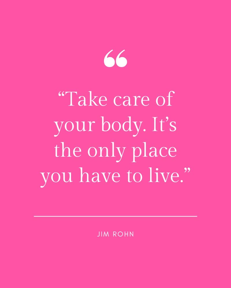 Wellness and Health Inspired Self Care Quotes for Moms