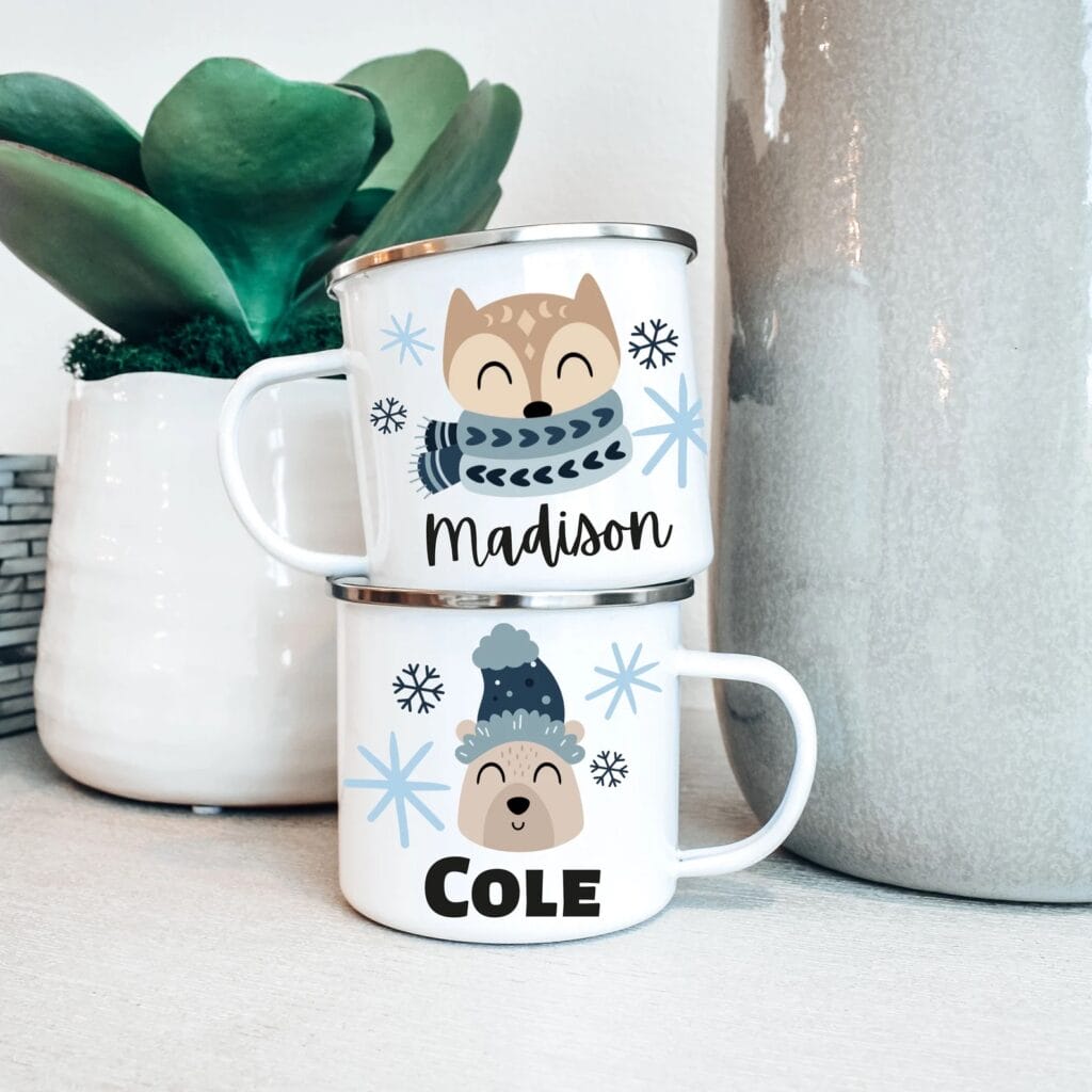 Custom hot chocolate mugs for kids