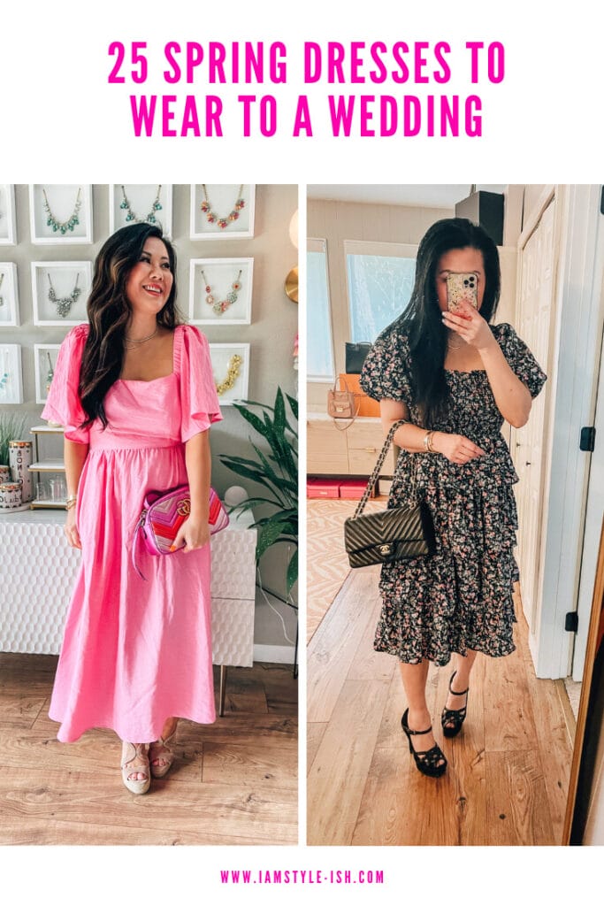 25 Spring dresses to wear to a wedding