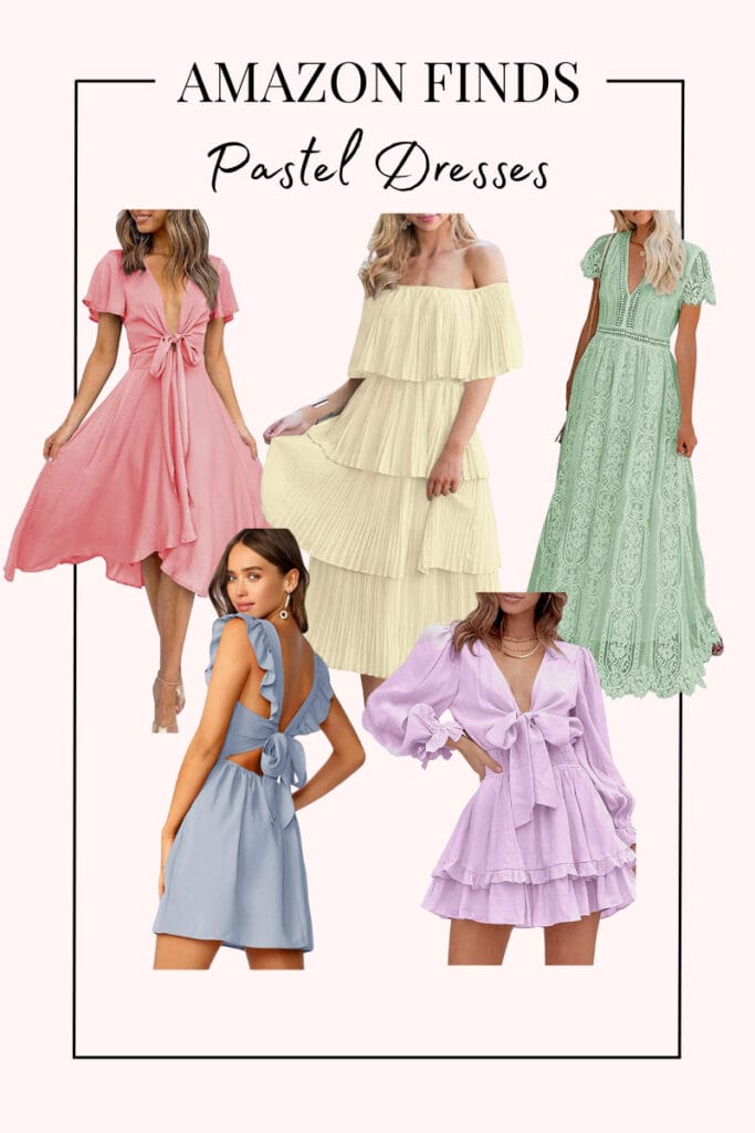 pastel dresses easter outfit