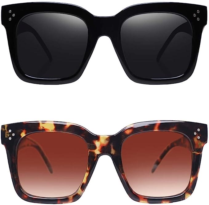 oversized sunglasses for round face shape
