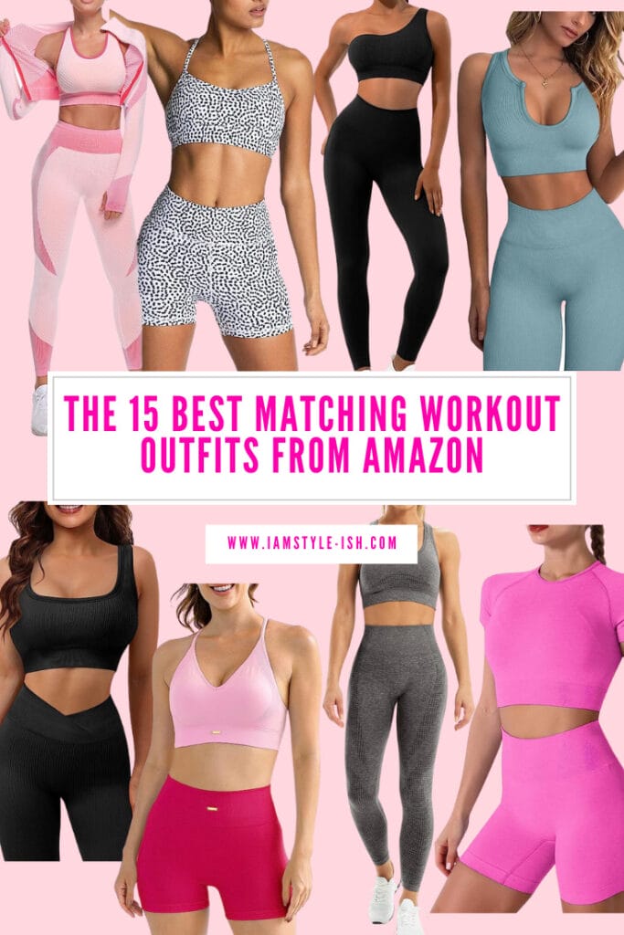 The 15 best matching workout outfits from Amazon