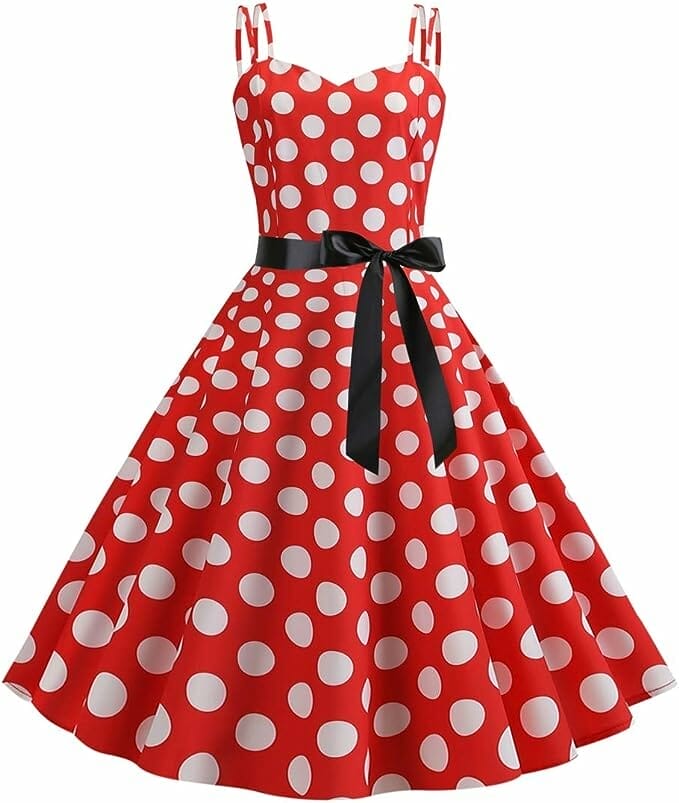 minnie mouse inspired dress