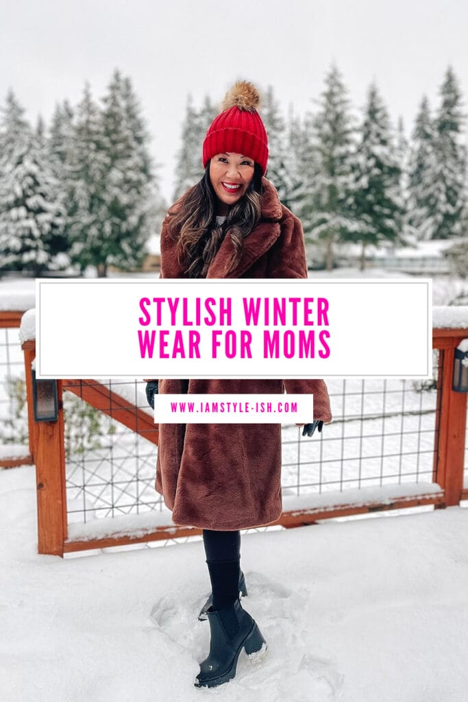 stylish winter wear for moms