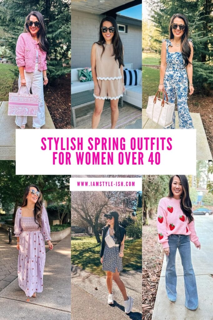 Stylish Spring Outfits for Women Over 40